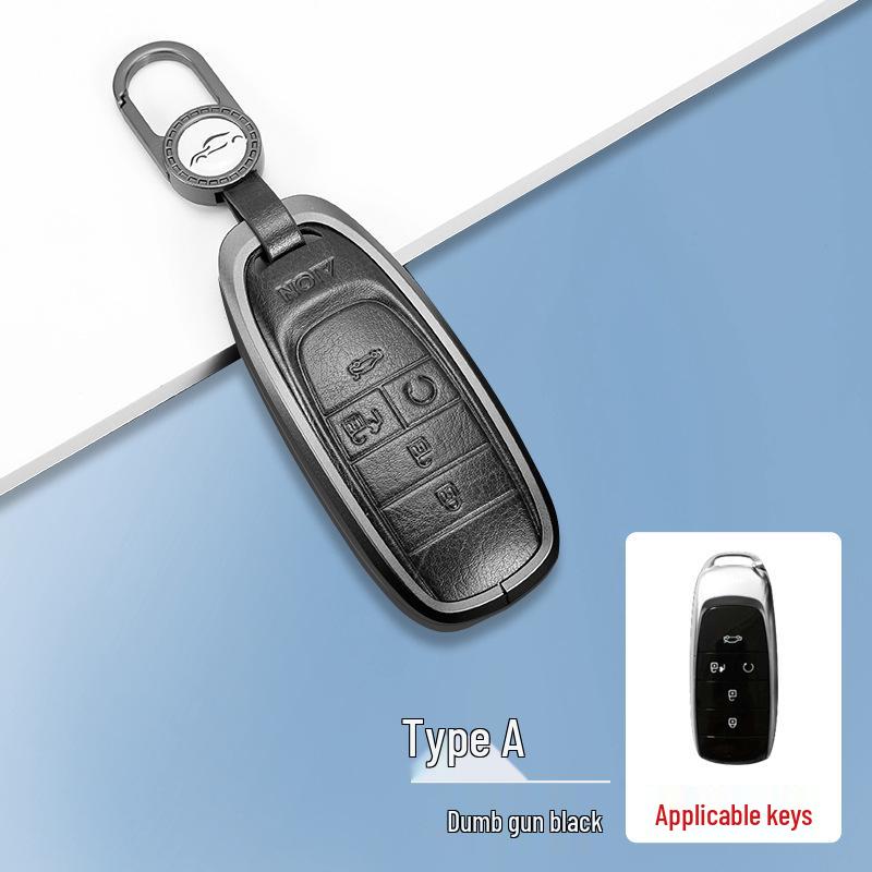 Compatible Key Cover for GAC Trumpchi Aion Models: LX, 630, IA5, Aions, VY - Protective Shell with Buckle