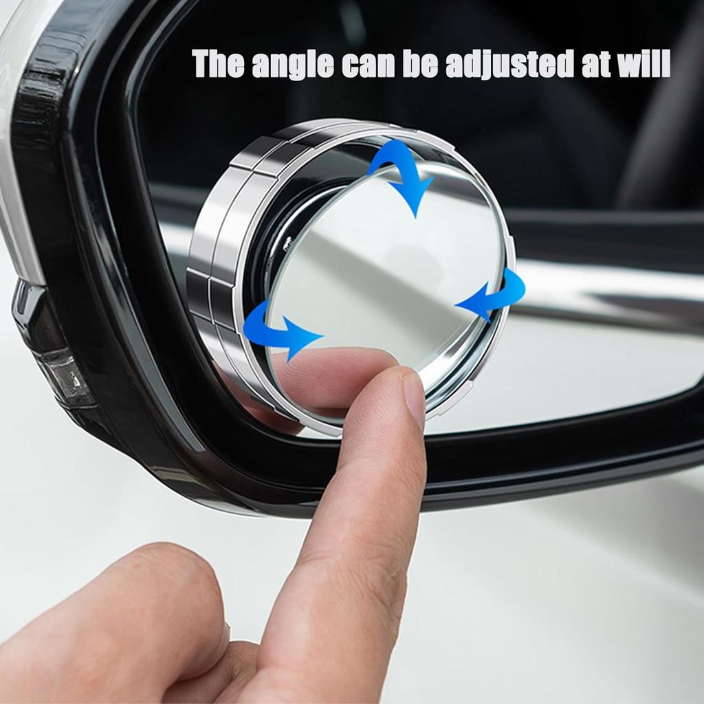 Primarilyx Car Blind Spot Mirror 2 Pack, Primarycar Side Mirror Blindspot | Wide Angle Mirrors | Fish Eye Mirrors 2025 New, Espejos De Punto Ciego