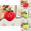 Charming Soft Plush Fruit Keychains With Colorful Designs Like Mango Watermelon And Cherry