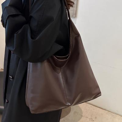 Die diesjährige beliebte Tasche für Damen im Retro-Stil mit Pendlerstruktur, Schulter- und Unterarmtasche, Einkaufstasche, modische Damen