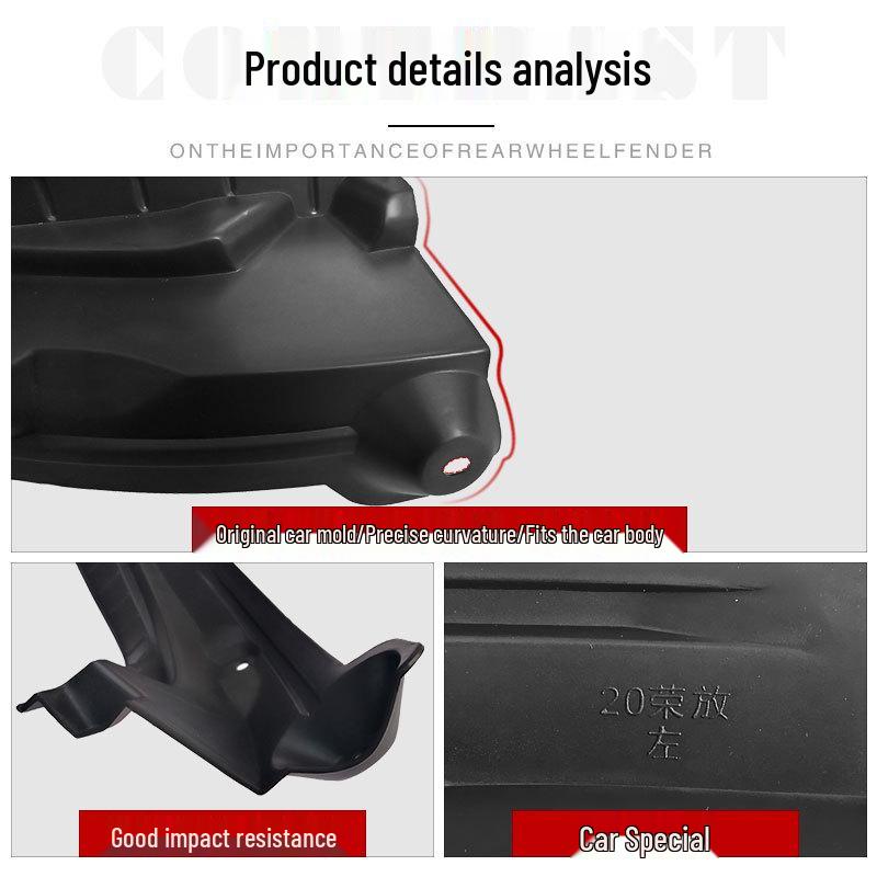 Toyota RAV4 Rear Door Interior Mudguard Baffle (2019-2020)