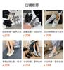 Spot Lightning Hair~ Inside and Outside Full Leather Casual Mary Jane Shoes 2025 Spring First Layer Cowhide Velcro Sports Shoes
