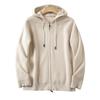 Heavy Goods Gock Zip-up Cardigan Italian Orders Men's Autumn and Winter Hood Fleece Knit sweater Outerwear