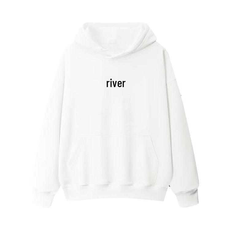 Chinese Trend Hooded Pullover Sweatshirt with Plus Velvet for Autumn & Winter
