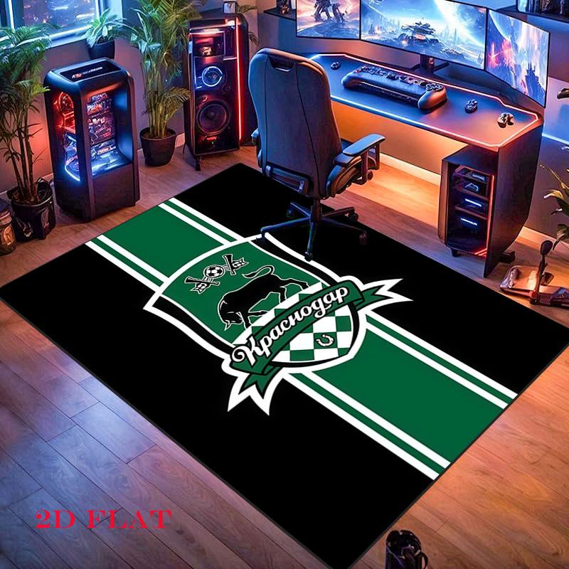 FC Krasnodar Spark Carpet Rug for Living Room Bedroom Home Sofa Decoration,Kids play Nonslip Floor Mat