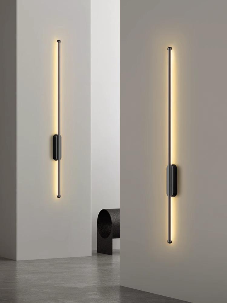 Punch-Free Smart Wall Light with Hand Sweep Switch for Bedroom and Hallway