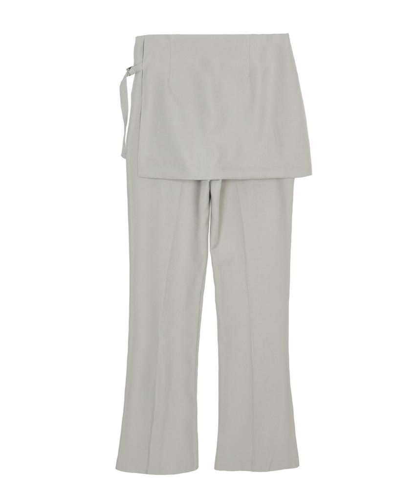 Nigaennikol Bootcut Lagen-Hosenrock_Beige