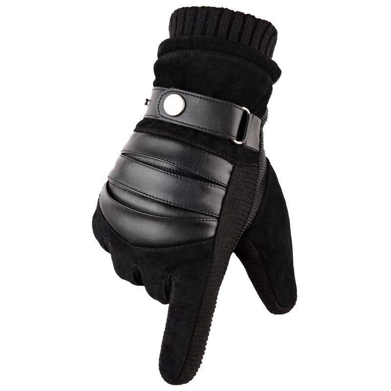 Fashion Mens Winter Warm Touch Screen Driving Gloves sports Ski Gloves