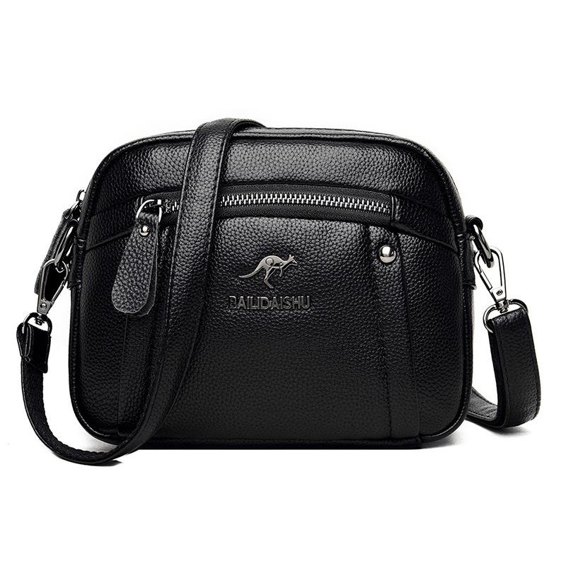 Mini Bag Women's Fashion Multi-layer Single-shoulder Crossbody Bag Large Capacity Casual Women's Bag Mother Bag