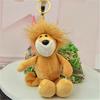 Pingente de boneca pônei fofo boneca capivara de pelúcia pingente de bolsa animal da floresta chaveiro mascote cavalo