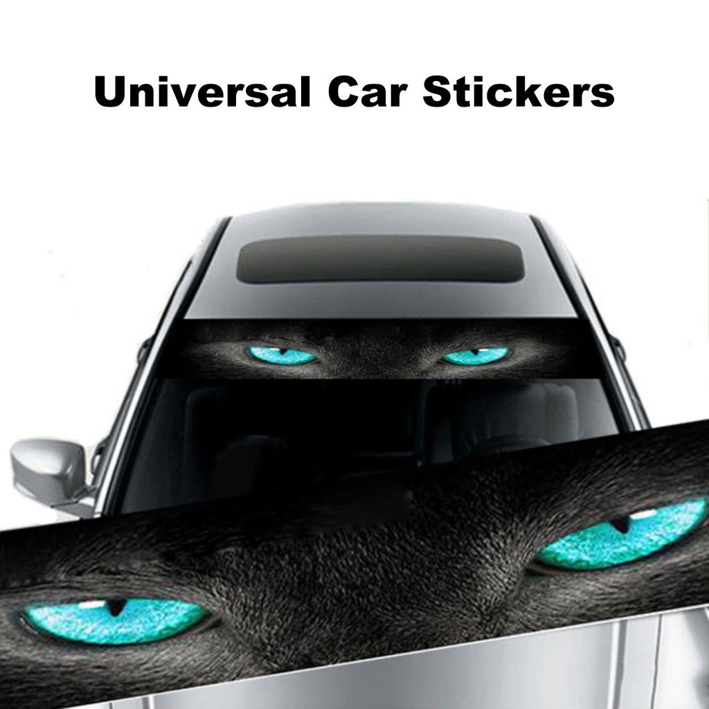 Přední nálepka na auto, Zadní sluneční clona Dekorace 3D stereoskopická nálepka na auto Dekorace do auta Nálepky