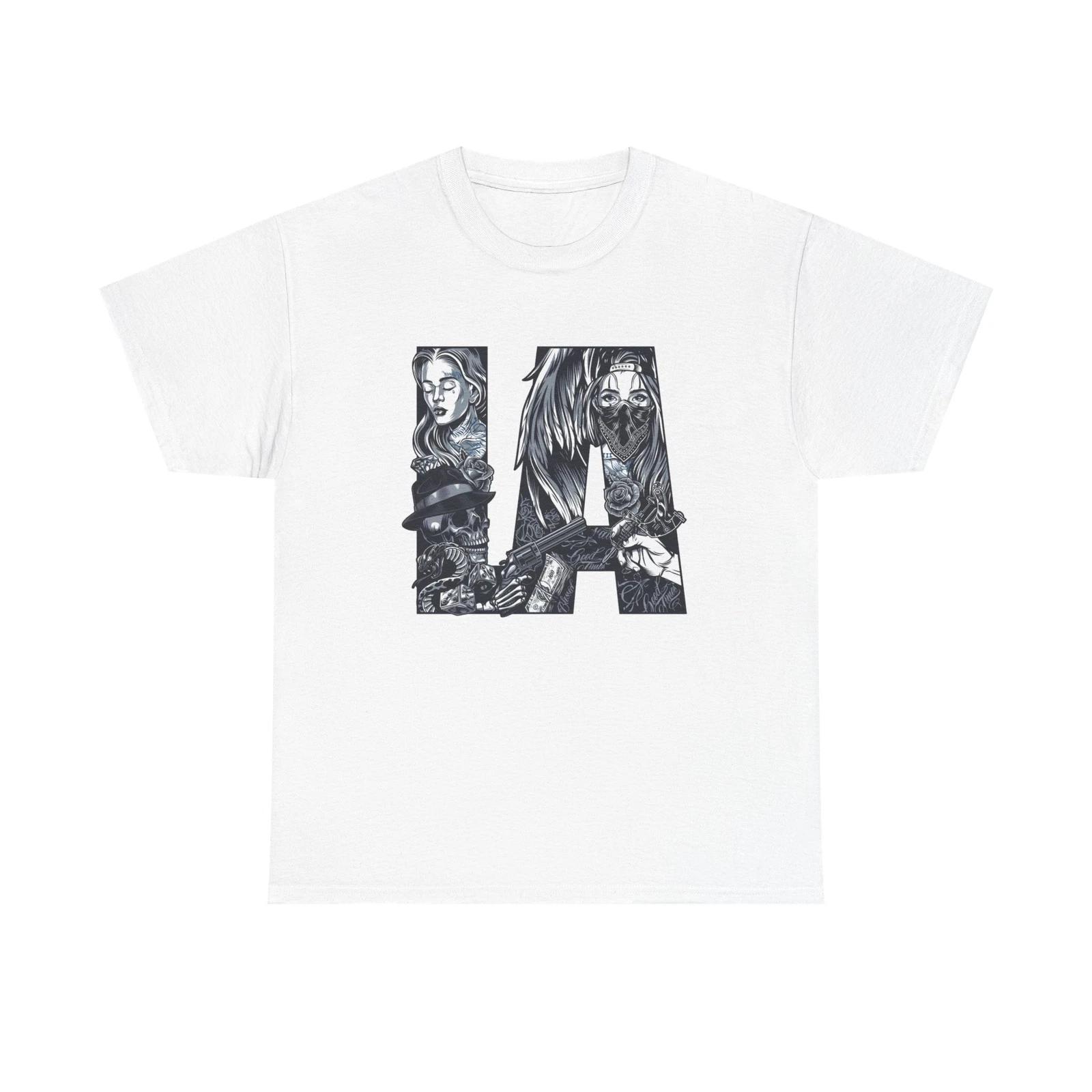 Men s and Women s T-shirts LA Graphic M