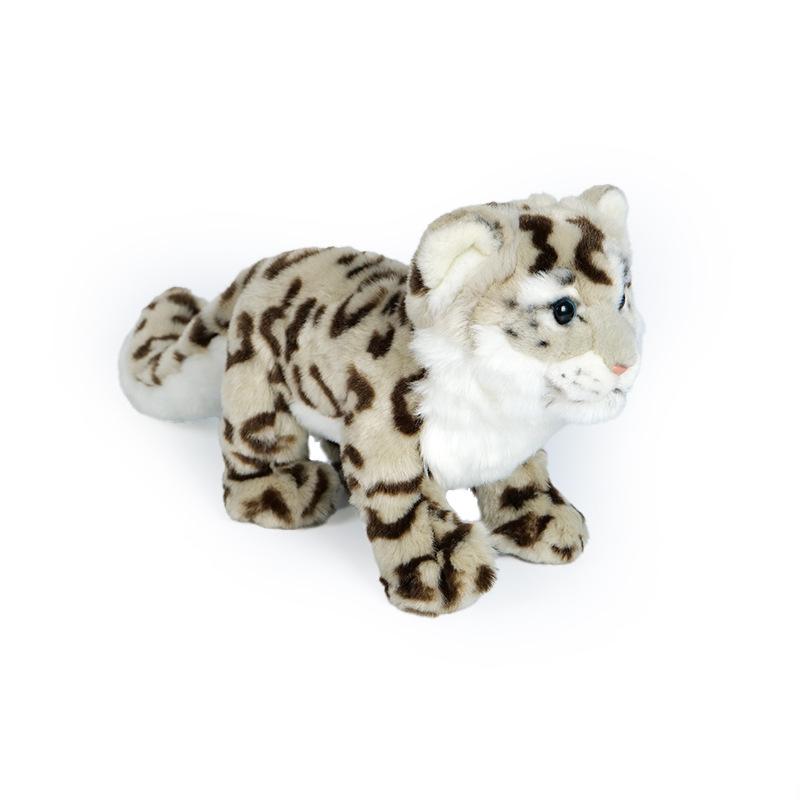 New Cartoon Doll Creative Doll Snow Leopard Plush Toy Doll грязно-белый