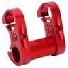 Bicycle Double Stem Riser 25.4MM Folding Bike Aluminium Alloy Adjustable Handlebar Stem