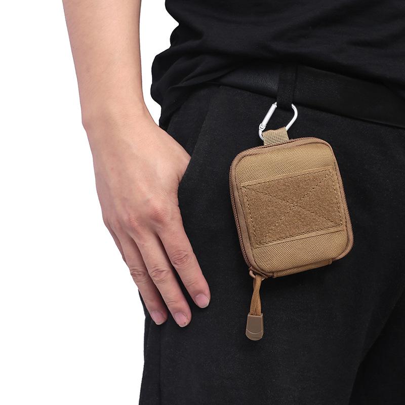 Wolf Tongda EDC Water Bottle Bag: Wearable, Invisible, Elastic Drawstring, Folding Pouch for Water Cup Storage.