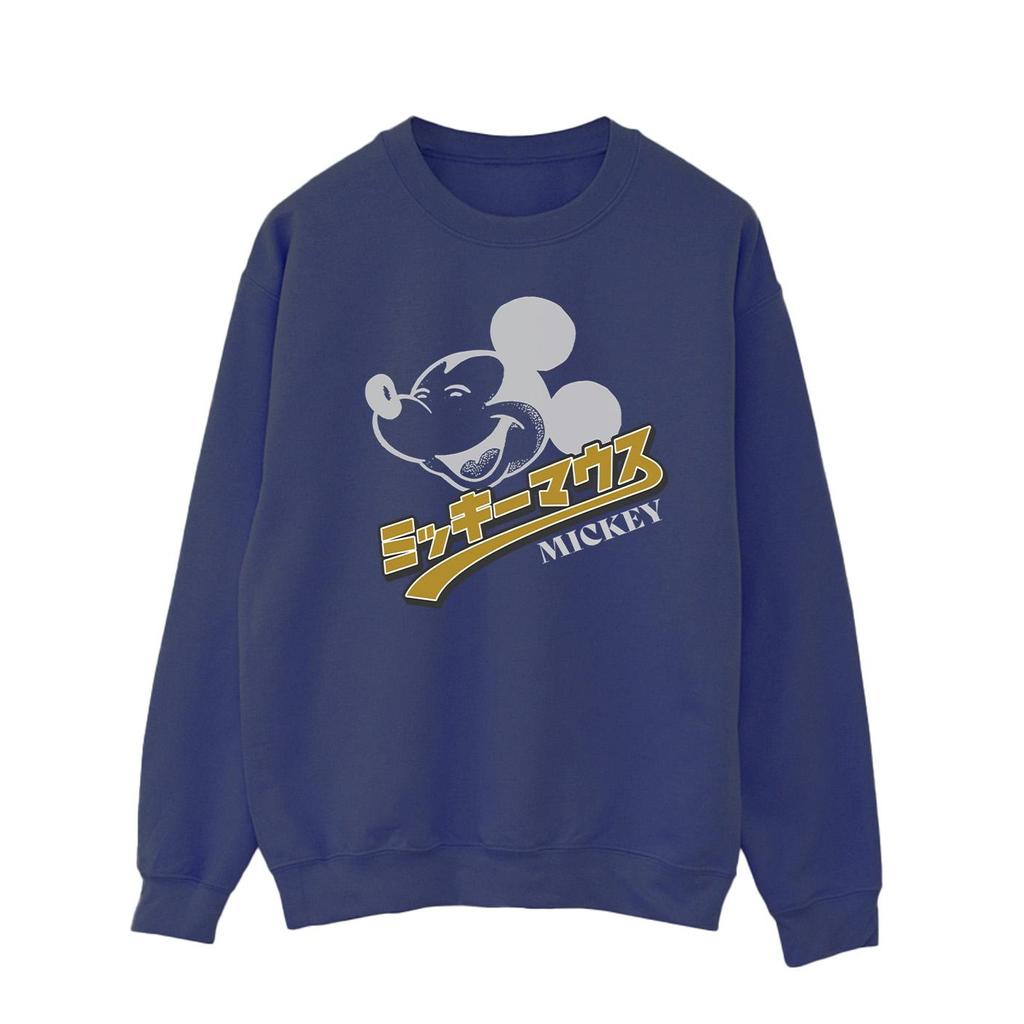 Disney Mens Mickey Mouse Japanese Sweatshirt
