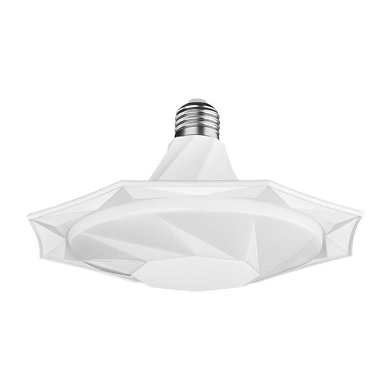 Nufeng 24W LED Flying Saucer Light Bulb (2-Pack)