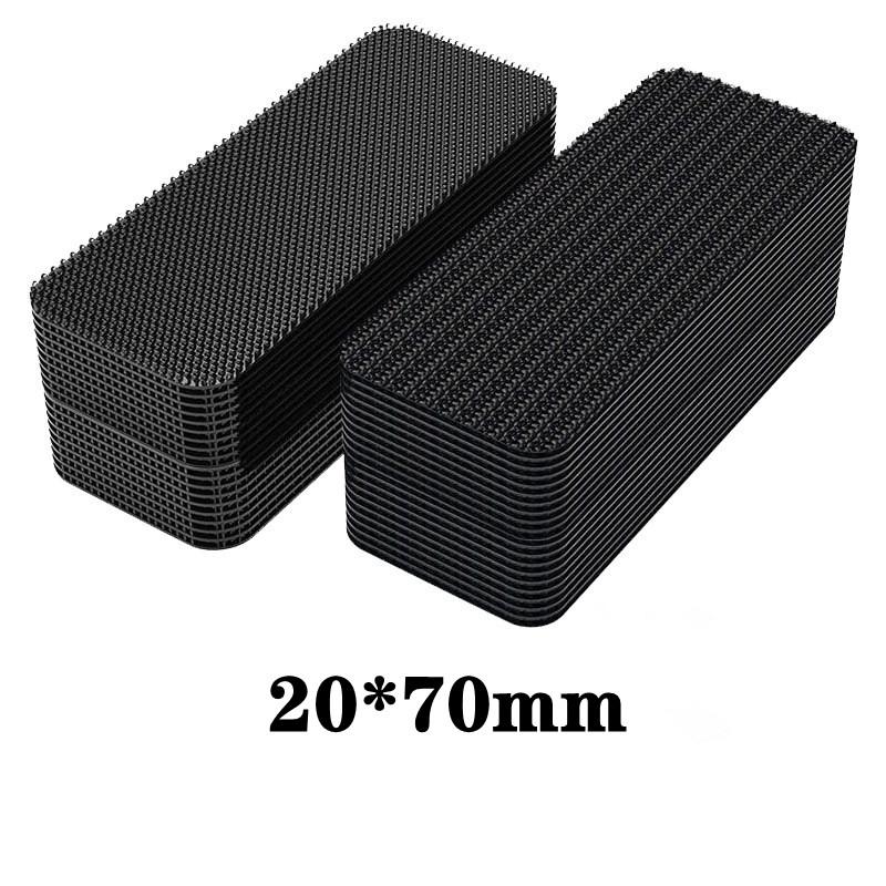 

Клейкая лента-липучка Экстра прочная Наклейка для фиксации ковра Двусторонняя застежка-липучка Самоклеящаяся лента Фиксация одеяла 20pcs(10pairs)