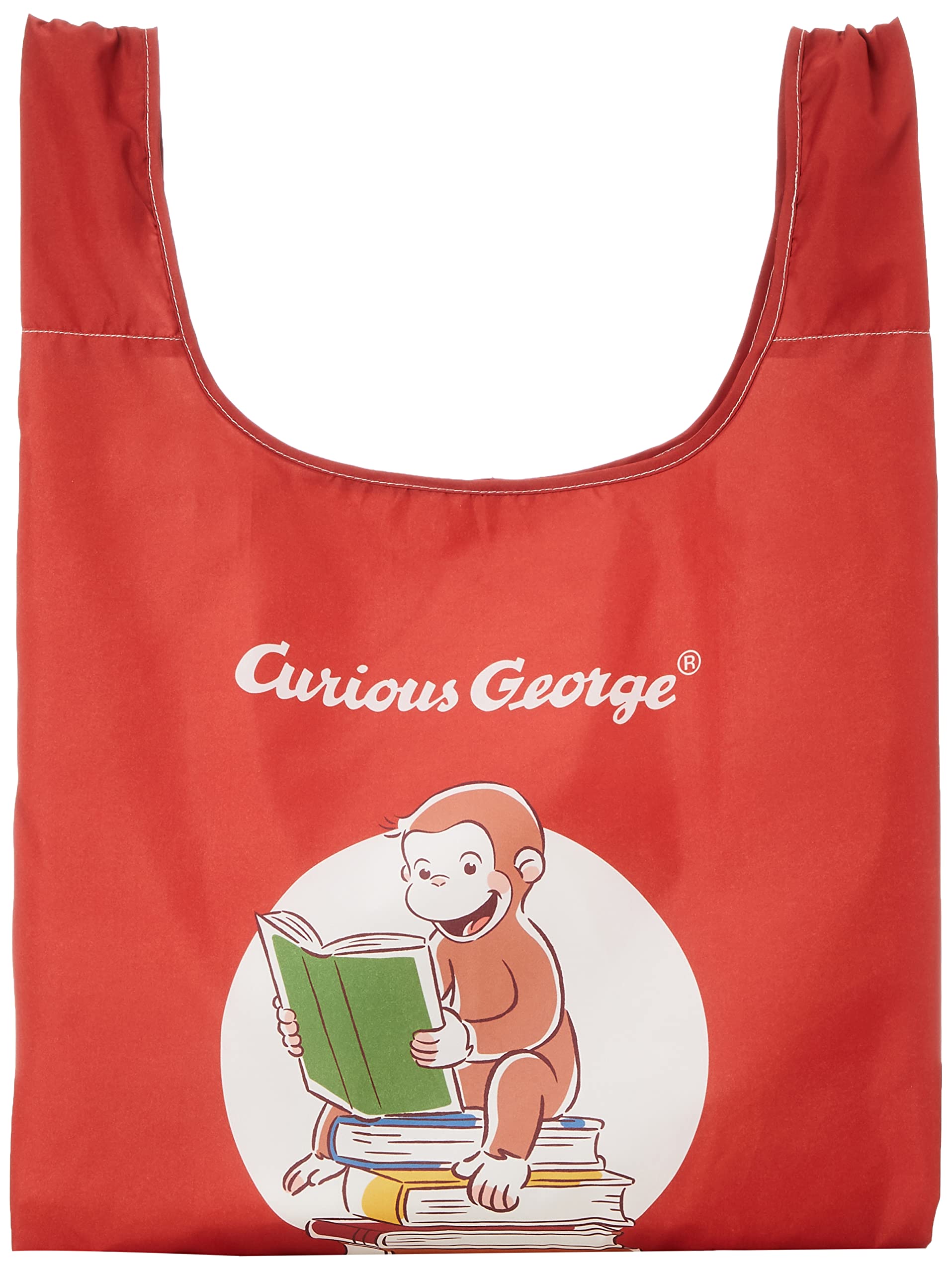 

Marushin Еко Цікавий Джордж і Книга про Джорджа Милий x Ш40 x Г20см 12 x Виготовлено з переробленого продукту 4765016200 Сумка, Дизайн, Товар, В63.5 (Складений