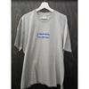 Used Supreme Bandana Box Logo T-shirt Gray XL