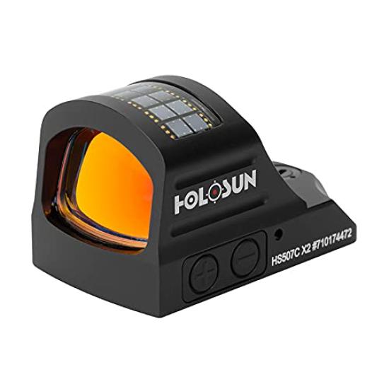 

[HOLOSUN] HS507C X2 Open Reflex Red Circle Dot Sight Solar Model