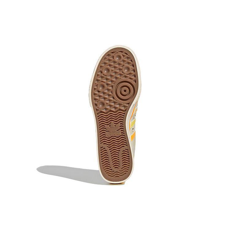 Adidas Nizza Platform Téměř Žlutý Oranžový Odstín Dámské Tenisky Wonder-White GX4607