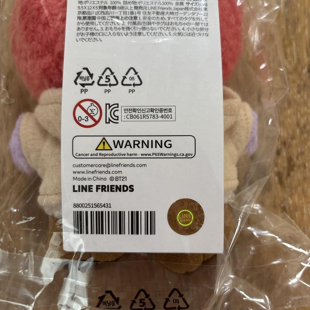 [USED] BT21 minini Key Ring (BOOTS) TATA