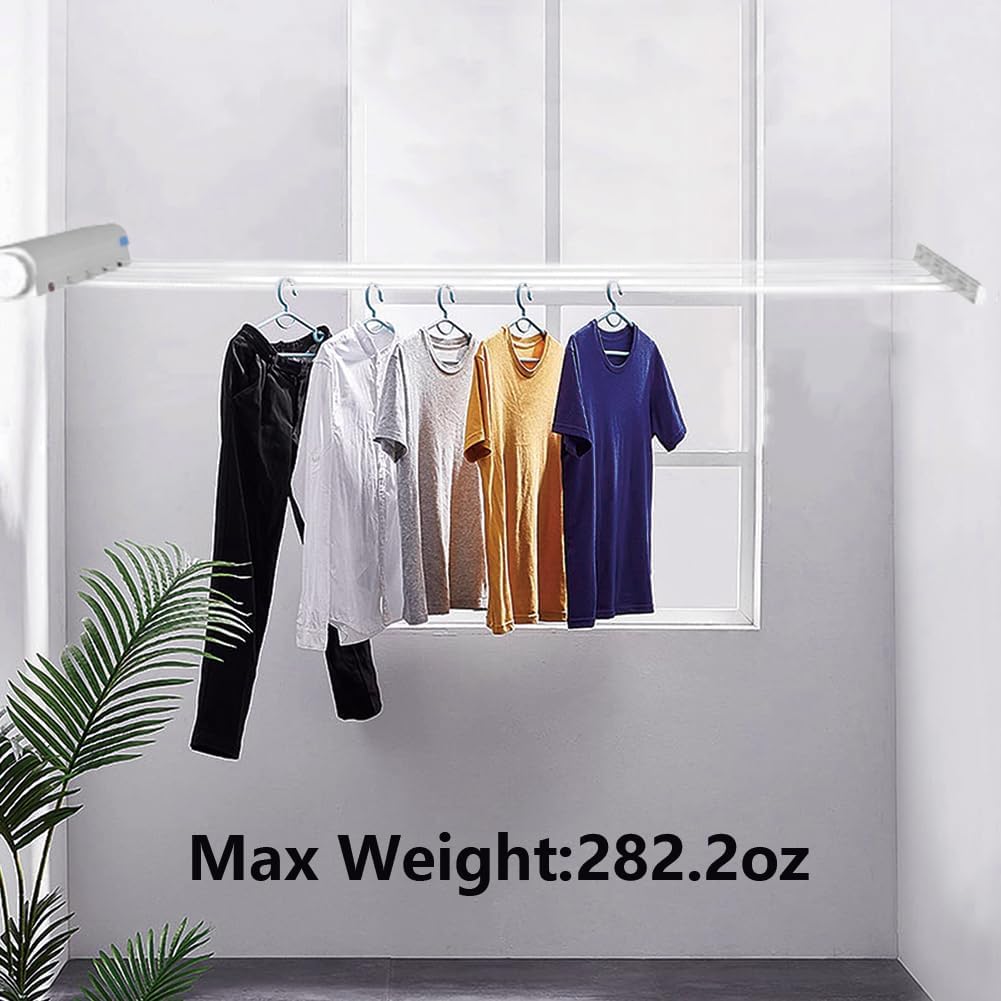 

Выдвижная бельевая веревка, Веревка для сушки белья для помещений и улицы, Выдвижная бельевая веревка, Настенная телескопическая сушилка, Веревочная вешалка для развешивания