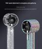 S5 Diamond Handheld Fan: 199-Speed Digital Display, High-Speed, Portable, Shining Design for Outdoor Use