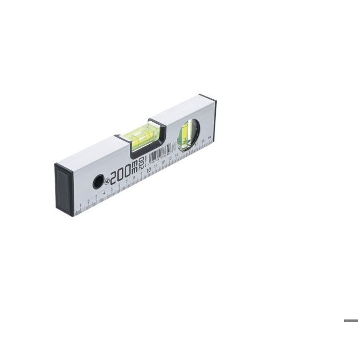 Niveau à bulle - KRAFTMANN - Force Homme 50869 - 200 mm - Aluminium - 1 fiole