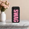 C-Clmj L-Leopard P-Print SWAG Custodia per Telefono Per Samsung S25,24,23,22,30,21,10,9,Ultra,Plus,Lite,FE,4,5 G Custodia Morbida Nera