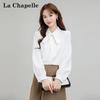 La Chapelle Women's Bow-Knot Long Sleeve Blouse