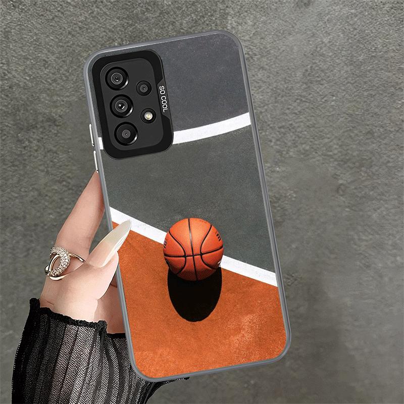 Basketball Basket Sports Soft Phone Case for Samsung A17 A16 A15 A14 A13 A57 A56 A55 A54 A53 A37 A36 A35 A34 A33 A26 A25 A24 A23