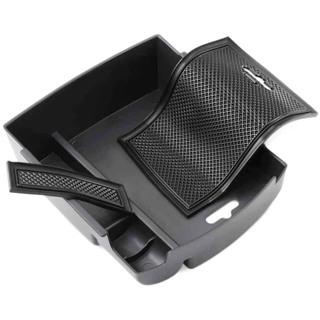 For Hyundai Kona 2018    Center Console Organizer Armrest Storage Box Phone Holder Tray Container Car Accessories