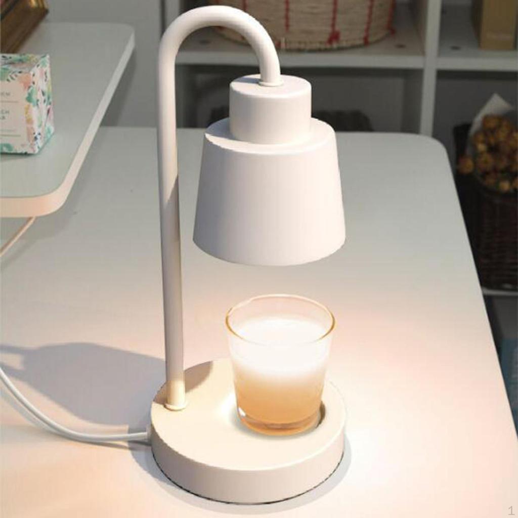 Kerzenwärmer, Tischlampe für Dekoration, Zuhause, Schlafzimmer, Schwarz