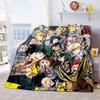 Hero Academia Anime Blanket Soft Comfortable All Seasons Suitable Sofa Office Nap Travel Festive Gift