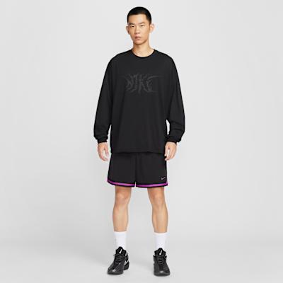 Men's T-Shirt Nike AS M DF STREET LS T Shirt Men's Black