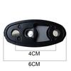 Kolip Motorcycle Rear View Side Mirrors Wide Angle Handlebar Wing Mirrors Compatible For YZF600 YZF R1 R6 R3 R125 R25 R15 2003 - 2009