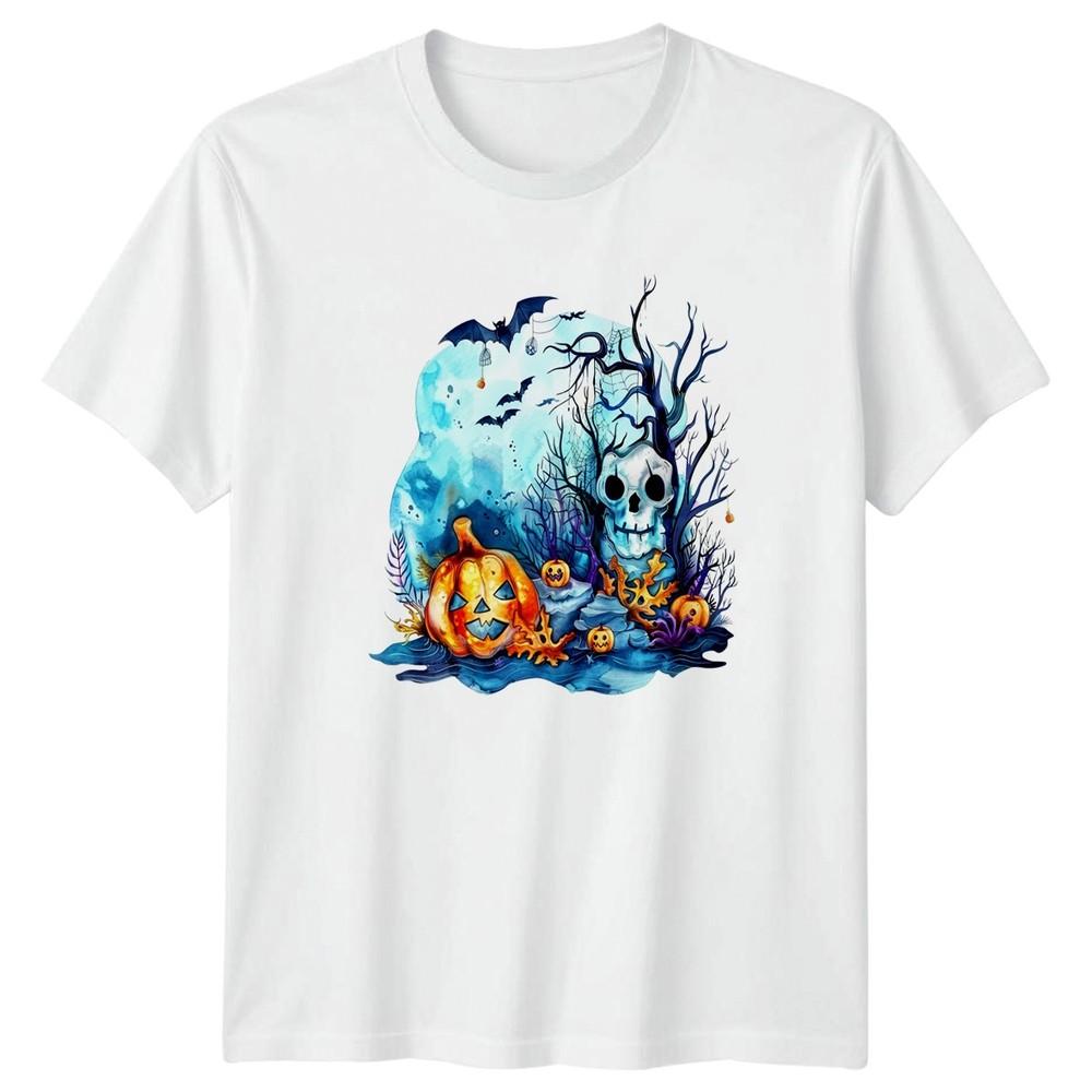 Spooky Underwater Halloween TShirt Gift For Him And Her S