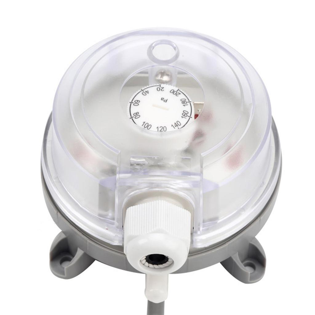 Adjustable Air Differential Pressure Switches Small Sensitivity 20 200Pa/30 300Pa/50 500Pa Portable for HVAC Systems