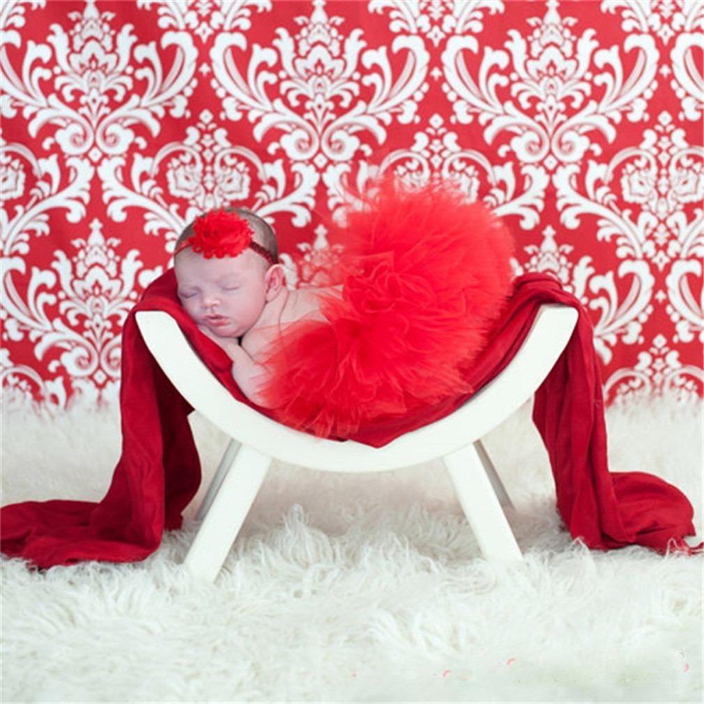 Neugeborenen Fotografie Requisiten Säugling Kostüm Outfit Prinzessin Baby Tutu Rock Stirnband
