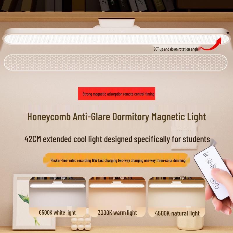 

Remote Control LED Study Lamp with Eye Protection for Dorm Rooms
