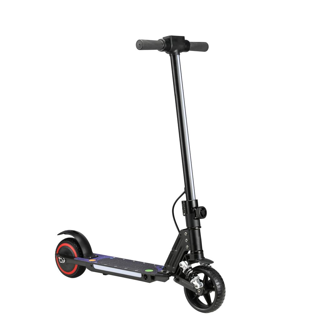 Simate S5 Lightweight Folding Kid’S Electric Scooter 130W Motor 14KM/h Safety Speed 70KG Load Outdoor Play E-Scooter