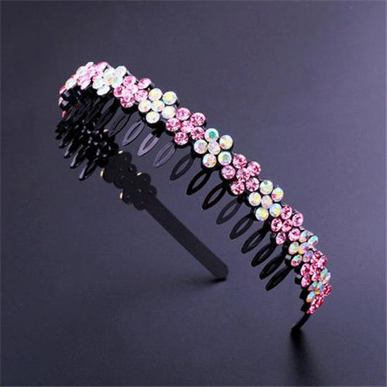 

Женский нескользящий ободок для волос со стразами - простая и элегантная заколка для волос для взрослых