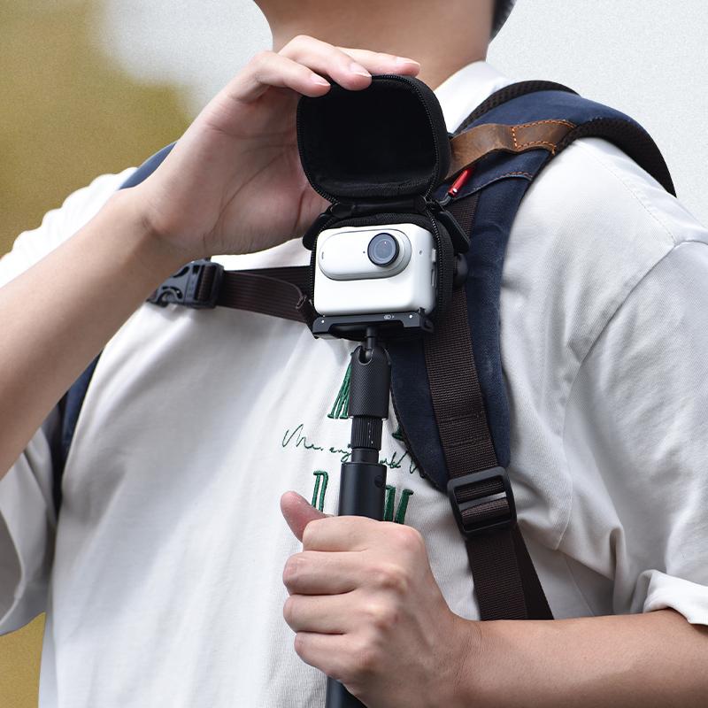 For Insta360 GO3/GO 3S Mini Body Bag Carrying Case Portable Storage Bag Scratch-proof for Insta360 GO3 Camera Accessories