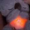 Koala Plush Sleep Aid with Soft Glow Night Light Calming Music Breathing Stuffed Toy Simulated Breathing Bedtime Comfort Toys