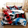 Mysterious Colored Skeleton Digital Print Polyester Bedding Sets Child Kids Covers Boys Bed Linen Set For Teens Quilt cover Set