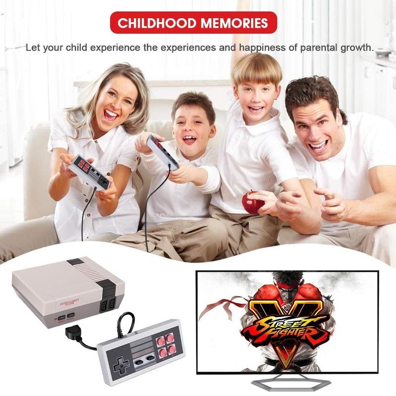 Retro videoherní konzole Vestavěná herní konzole 620 MININES Podpora AV linky TV kapesní 4 klávesy Gamepad Herní přehrávač