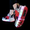 Bozong Kids' LED Light-Up Roller Shoes
