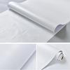 White Wood Vinyl Wallpaper Waterproof Self Adhesive Wallpapers Doors Cabinet Desktop Modern Furniture Decorative Wall Paper